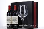 2014 Haut Marbuzet  2 flessen in een luxe geschenkkoffer met decanteerkaraf