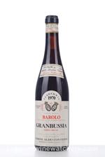 1970 BAROLO RISERVA SPECIALE GRANBUSSIA BRICCO COLONNELLO