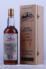 1981 GLENFARCLAS SINGLE PORT PIPE