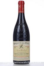 2001 CHATEAUNEUF DU PAPE BOSQUET DES PAPES CUVEE CHANTE LE MERLE VIEILLES VIGNES