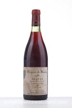 1981 HOSPICES DE BEAUNE BEAUNE CUVEE NICOLAS ROLIN
